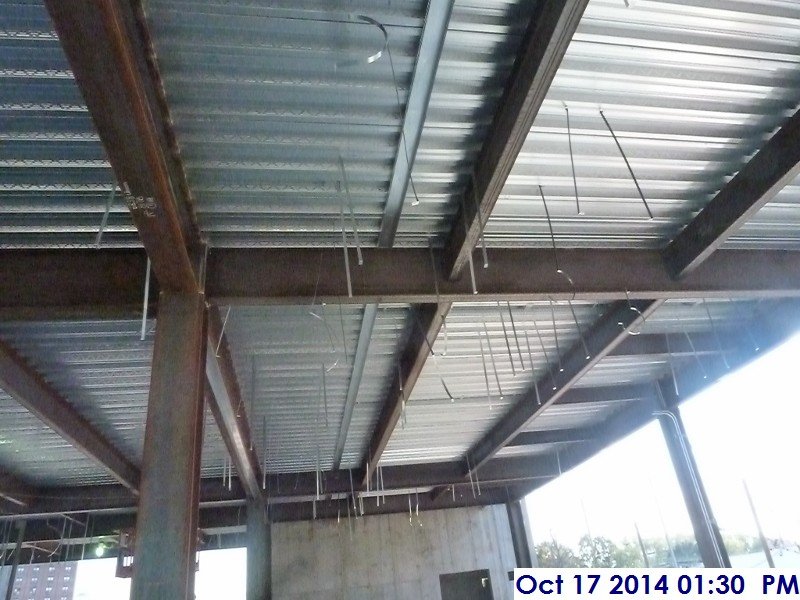 Installed duct hangers at the 2nd Floor Facing South (800x600)